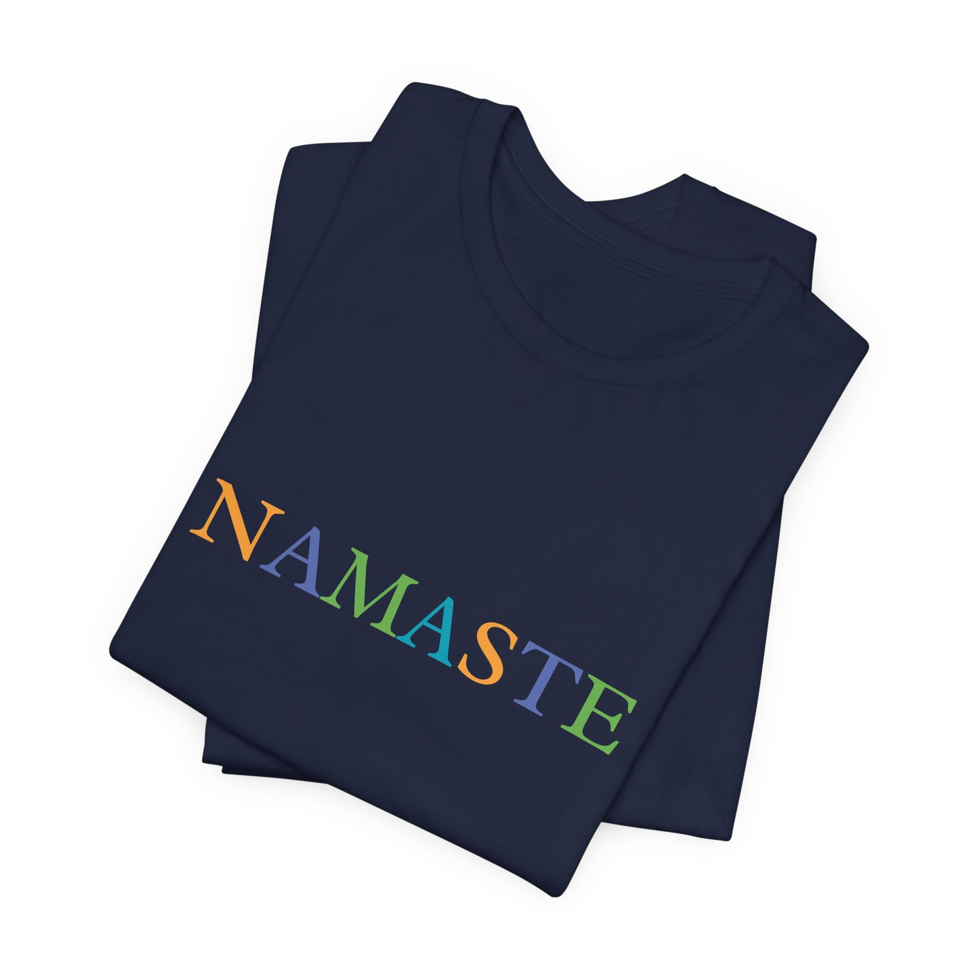Tramunquiero NAMASTE Unisex T-Shirt mit Rundhalsausschnitt